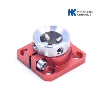 Aluminiowy 4 otwory Pediatryczny Piramida Odbiornik Soket Adapter Obrotowy I regulowany