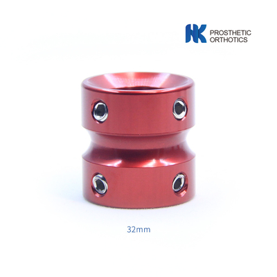 Certyfikat CE Aluminiowa proteza pediatryczna podwójny adapter głowy Długość 32 mm