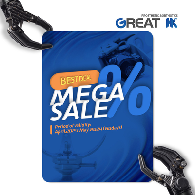 Najlepsza oferta Mega Sale dla protezy stawu kolanowego i stopy z włókna węglowego