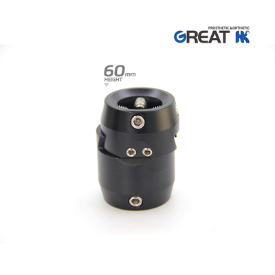 Lekkie protetyczne podwójne głowice aluminiowe Adaptor przesuwny 60 mm