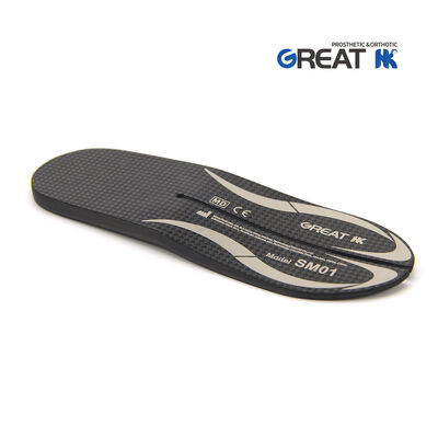 Lekka i wydajna płytka stopy protetycznej z włókna węglowego